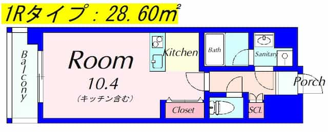 グランマリーベルSTの間取り図のサムネイル